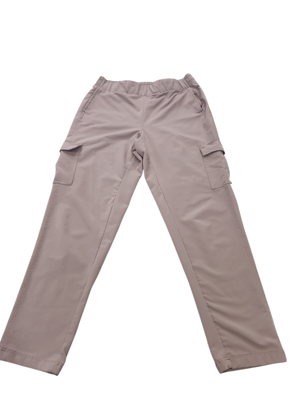 Apana Stretch Elastic Waist Cargo Pants in Taupe #scrubs #nurse #comfort